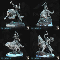 3D Printed Archvillain Games Susimia Icewarg Raiders Frostburn Horrors - Path of Ice 28 32mm D&D (Online Only)