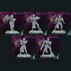 3D Printed Archvillain Games Sylvari Ascendants - Nulda Var El Voriel 28 32mm D&D (Online Only)