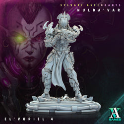 3D Printed Archvillain Games Sylvari Ascendants - Nulda Var El Voriel 28 32mm D&D (Online Only)