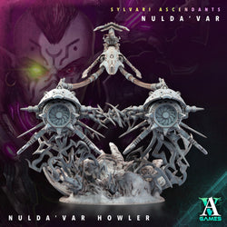 3D Printed Archvillain Games Sylvari Ascendants - Nulda Var Nulda Var Howler 28 32mm D&D (Online Only)