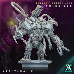 3D Printed Archvillain Games Sylvari Ascendants - Nulda Var Vor Vekai 28 32mm D&D (Online Only)