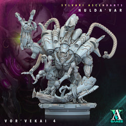 3D Printed Archvillain Games Sylvari Ascendants - Nulda Var Vor Vekai 28 32mm D&D (Online Only)