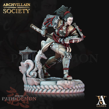 3D Printed Archvillain Games Tayuri Society Vol. XXI  28 32mm D&D (Online Only)