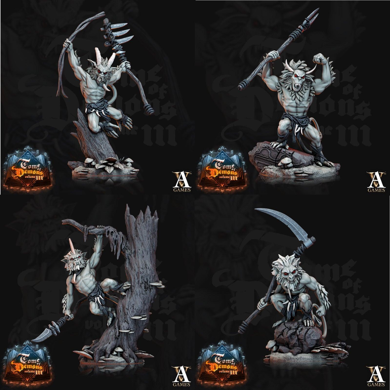 3D Printed Archvillain Games Teraton Quasits Tome of Demons 28 32mm D&D (Online Only)