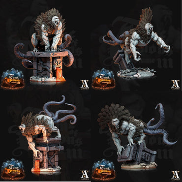3D Printed Archvillain Games Teraton Shumba Tome of Demons 28 32mm D&D (Online Only)