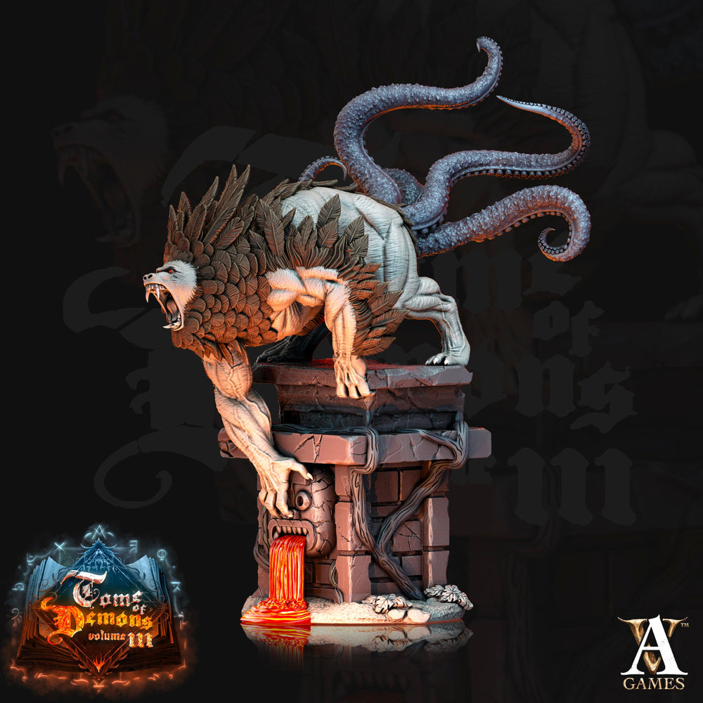 3D Printed Archvillain Games Teraton Shumba Tome of Demons 28 32mm D&D (Online Only)