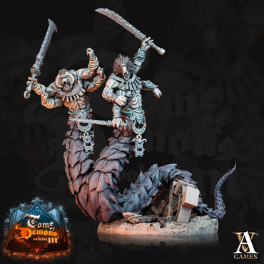 3D Printed Archvillain Games Teraton Tamareth Tome of Demons 28 32mm D&D (Online Only)
