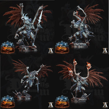 3D Printed Archvillain Games Teraton Vulduk Tome of Demons 28 32mm D&D (Online Only)