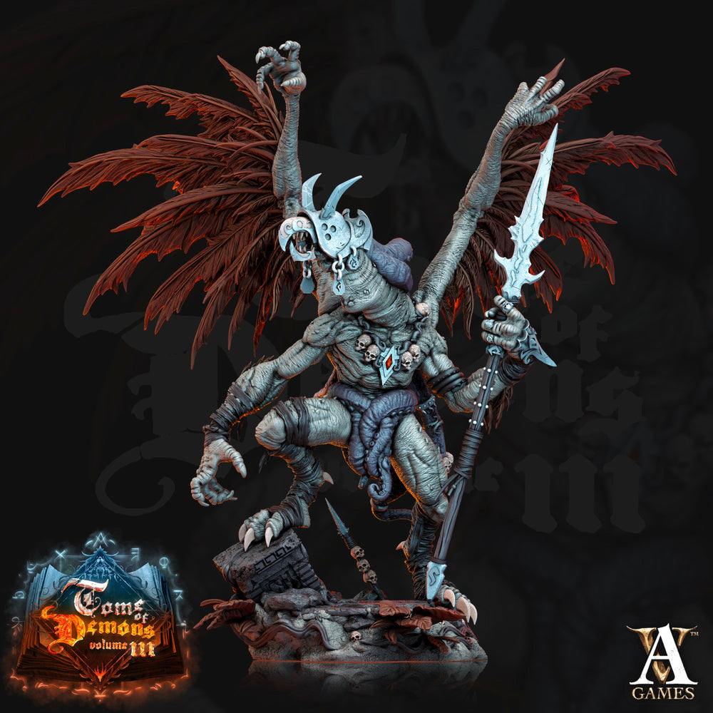 3D Printed Archvillain Games Teraton Vulduk Tome of Demons 28 32mm D&D (Online Only)