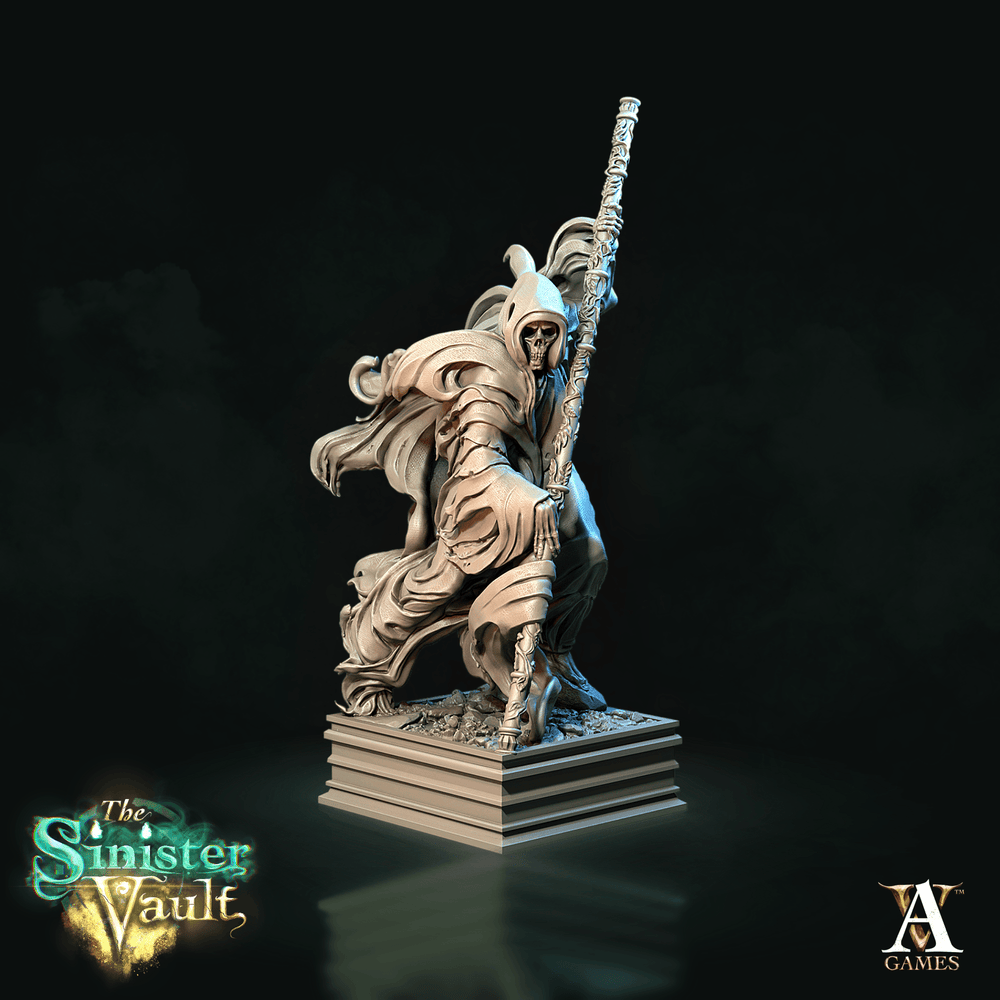 3D Printed Archvillain Games The Archvillain Statue The Sinister Vault 28 32mm D&D (Online Only)