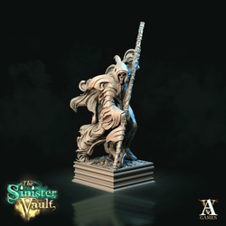 3D Printed Archvillain Games The Archvillain Statue The Sinister Vault 28 32mm D&D (Online Only)