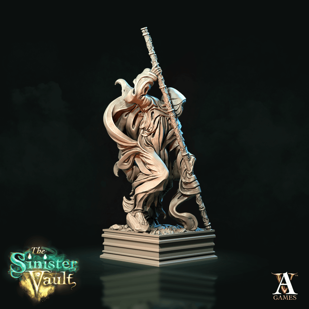 3D Printed Archvillain Games The Archvillain Statue The Sinister Vault 28 32mm D&D (Online Only)