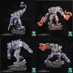 3D Printed Archvillain Games Trancended Fleshgrafts - The Transcended 28 32mm D&D (Online Only)