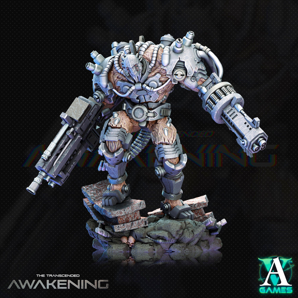 3D Printed Archvillain Games Trancended Fleshgrafts - The Transcended 28 32mm D&D (Online Only)