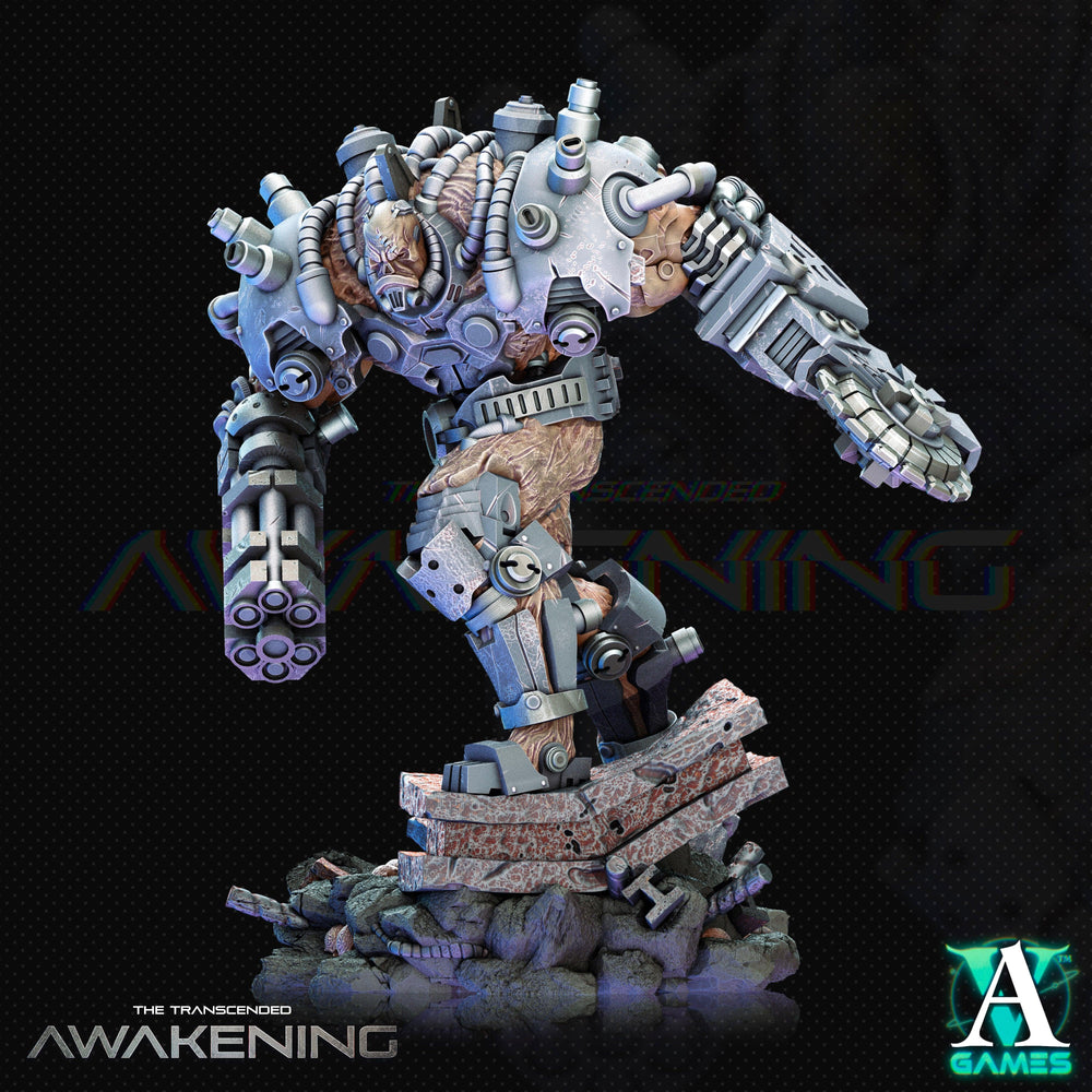 3D Printed Archvillain Games Trancended Fleshgrafts - The Transcended 28 32mm D&D (Online Only)