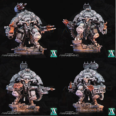 3D Printed Archvillain Games Trancended Vastators - The Transcended 28 32mm D&D (Online Only)