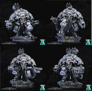 3D Printed Archvillain Games Trancended Vastators - The Transcended 28 32mm D&D (Online Only)