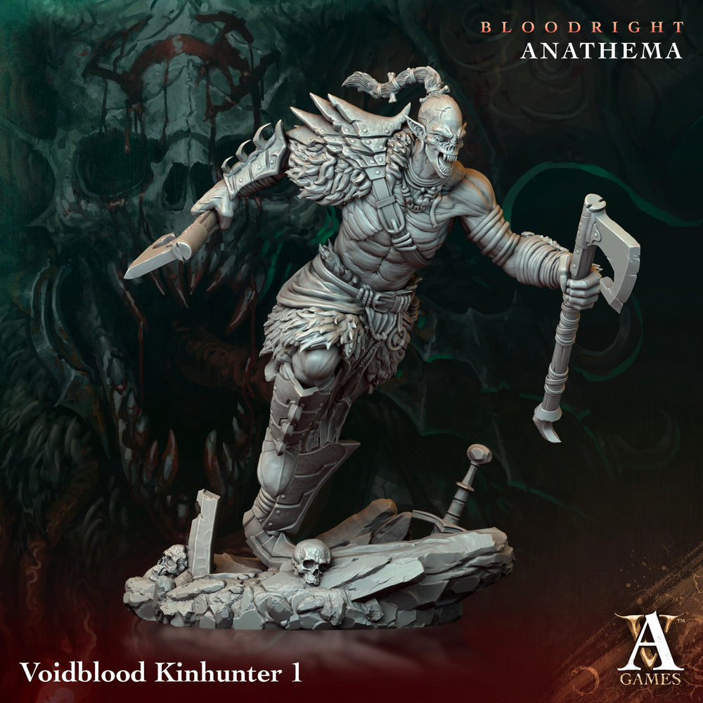 3D Printed Archvillain Games Voidblood Kinhunter Bloodright - Anathema 28 32mm D&D (Online Only)