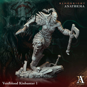 3D Printed Archvillain Games Voidblood Kinhunter Bloodright - Anathema 28 32mm D&D (Online Only)