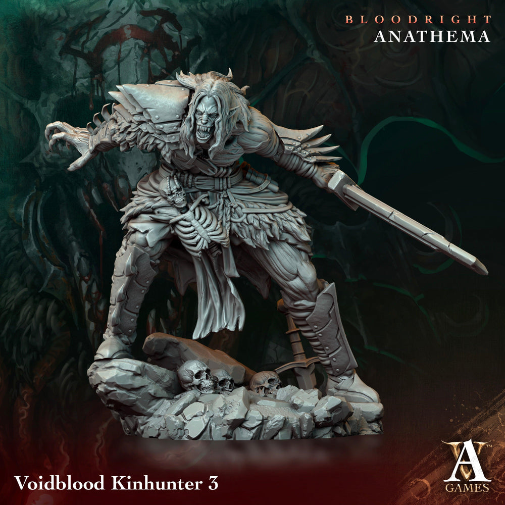 3D Printed Archvillain Games Voidblood Kinhunter Bloodright - Anathema 28 32mm D&D (Online Only)