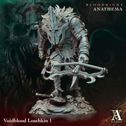 3D Printed Archvillain Games Voidblood Loathkin Bloodright - Anathema 28 32mm D&D (Online Only)