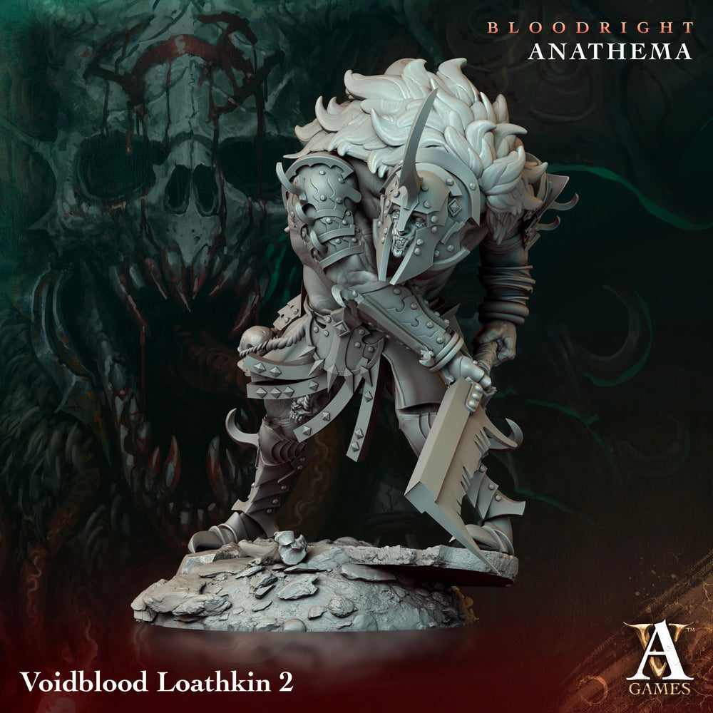 3D Printed Archvillain Games Voidblood Loathkin Bloodright - Anathema 28 32mm D&D (Online Only)