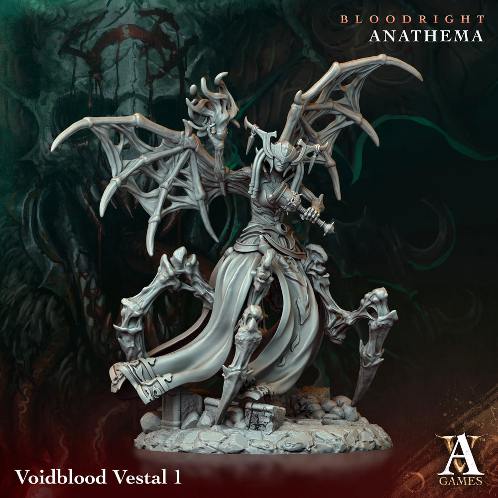 3D Printed Archvillain Games Voidblood Vestal Bloodright - Anathema 28 32mm D&D (Online Only)