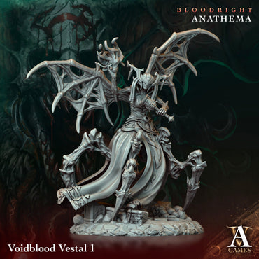 3D Printed Archvillain Games Voidblood Vestal Bloodright - Anathema 28 32mm D&D (Online Only)