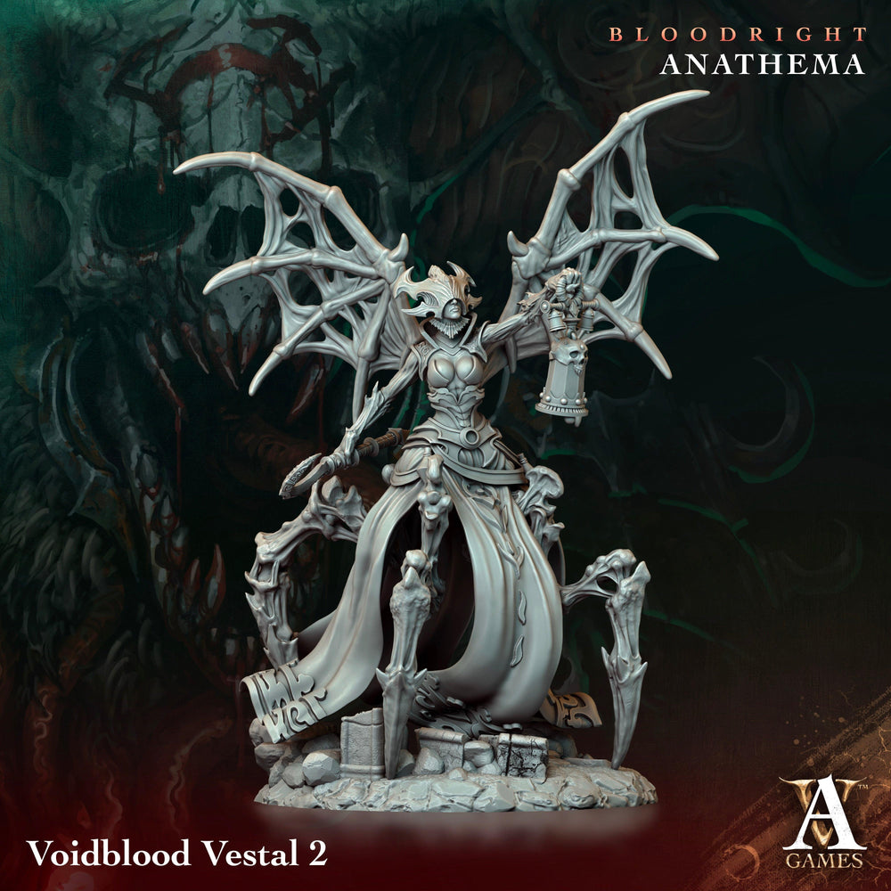 3D Printed Archvillain Games Voidblood Vestal Bloodright - Anathema 28 32mm D&D (Online Only)
