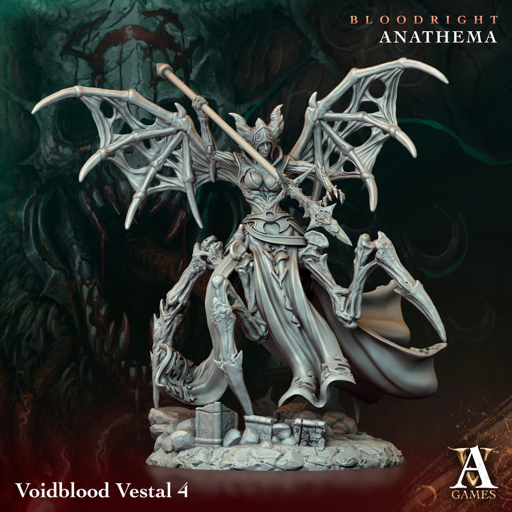 3D Printed Archvillain Games Voidblood Vestal Bloodright - Anathema 28 32mm D&D (Online Only)