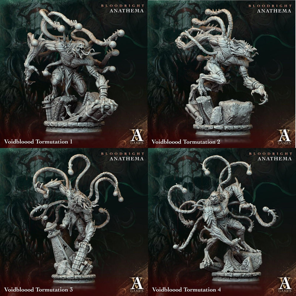 3D Printed Archvillain Games Voidbloood Tormutation Bloodright - Anathema 28 32mm D&D (Online Only)