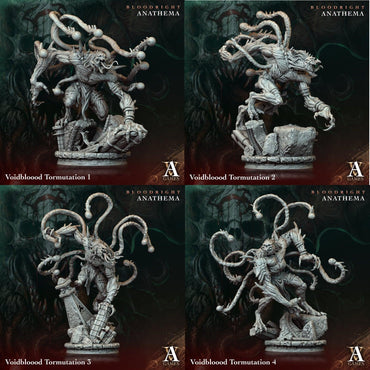 3D Printed Archvillain Games Voidbloood Tormutation Bloodright - Anathema 28 32mm D&D (Online Only)