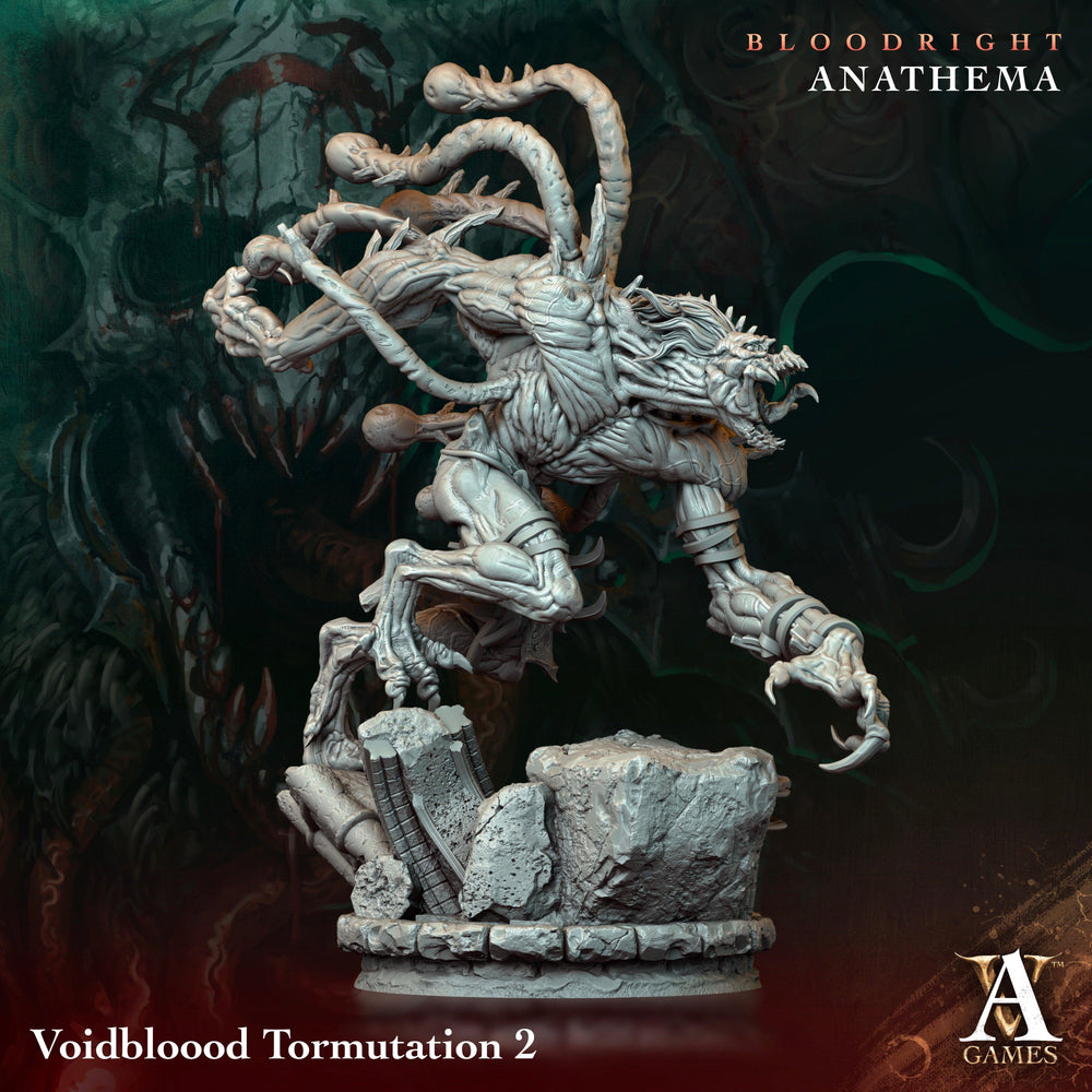 3D Printed Archvillain Games Voidbloood Tormutation Bloodright - Anathema 28 32mm D&D (Online Only)