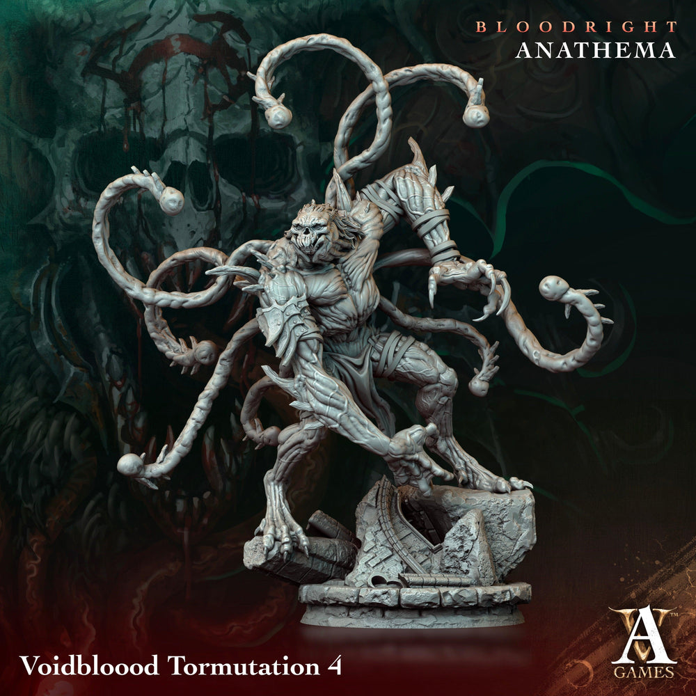 3D Printed Archvillain Games Voidbloood Tormutation Bloodright - Anathema 28 32mm D&D (Online Only)