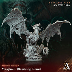 3D Printed Archvillain Games Voragheel - Bloodwing Eternal Archvillain Bestiary Vol. II 28 32mm D&D (Online Only)