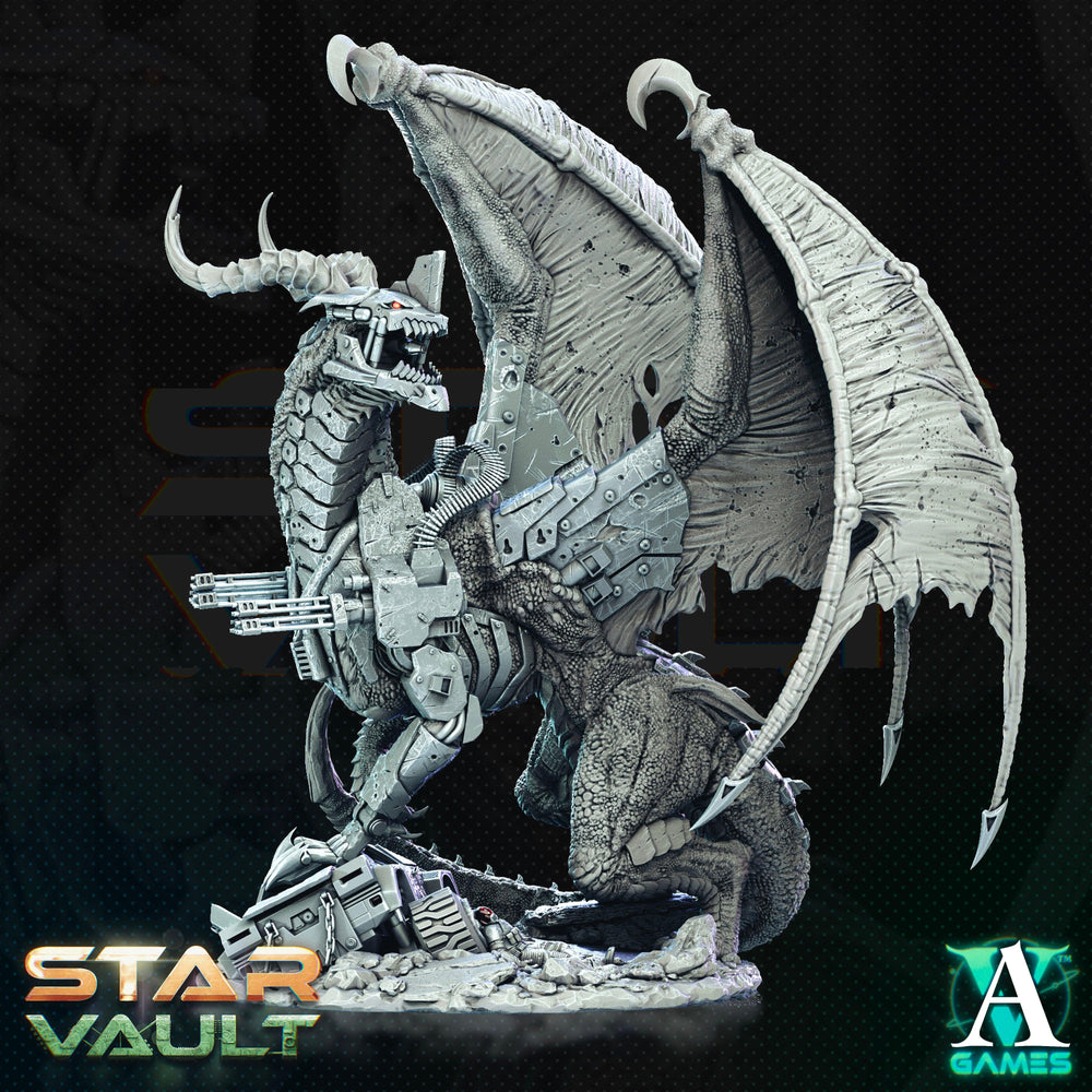 3D Printed Archvillain Games Xarga Galactic Tyrant The Star Vault 28 32mm D&D (Online Only)