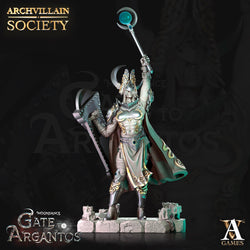 3D Printed Archvillain Games Zinnia Hammond - Warpriest of Celadren Moondance - Gate to Argantos 28 32mm D&D (Online Only)