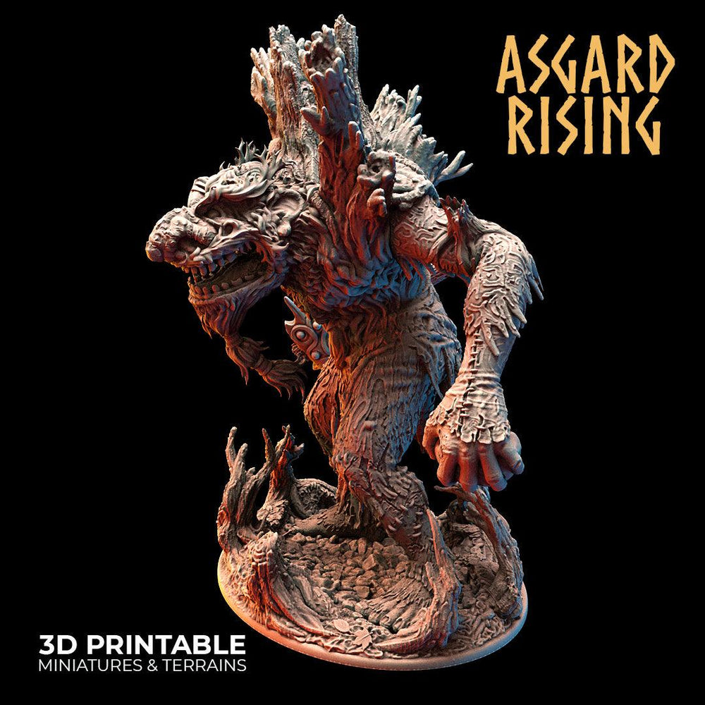3D Printed Asgard Jontar the Mad 28 32 mm Wargaming DnD (Online Only)