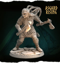 3D Printed Asgard Rising Aidda the Brave Alternative Chieftains 28 32 54 mm (Online Only)