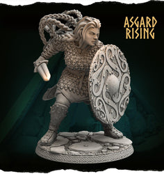 3D Printed Asgard Rising Aidda the Brave Chieftains 28 32 54 mm (Online Only)