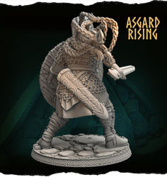 3D Printed Asgard Rising Aidda the Brave Chieftains 28 32 54 mm (Online Only)
