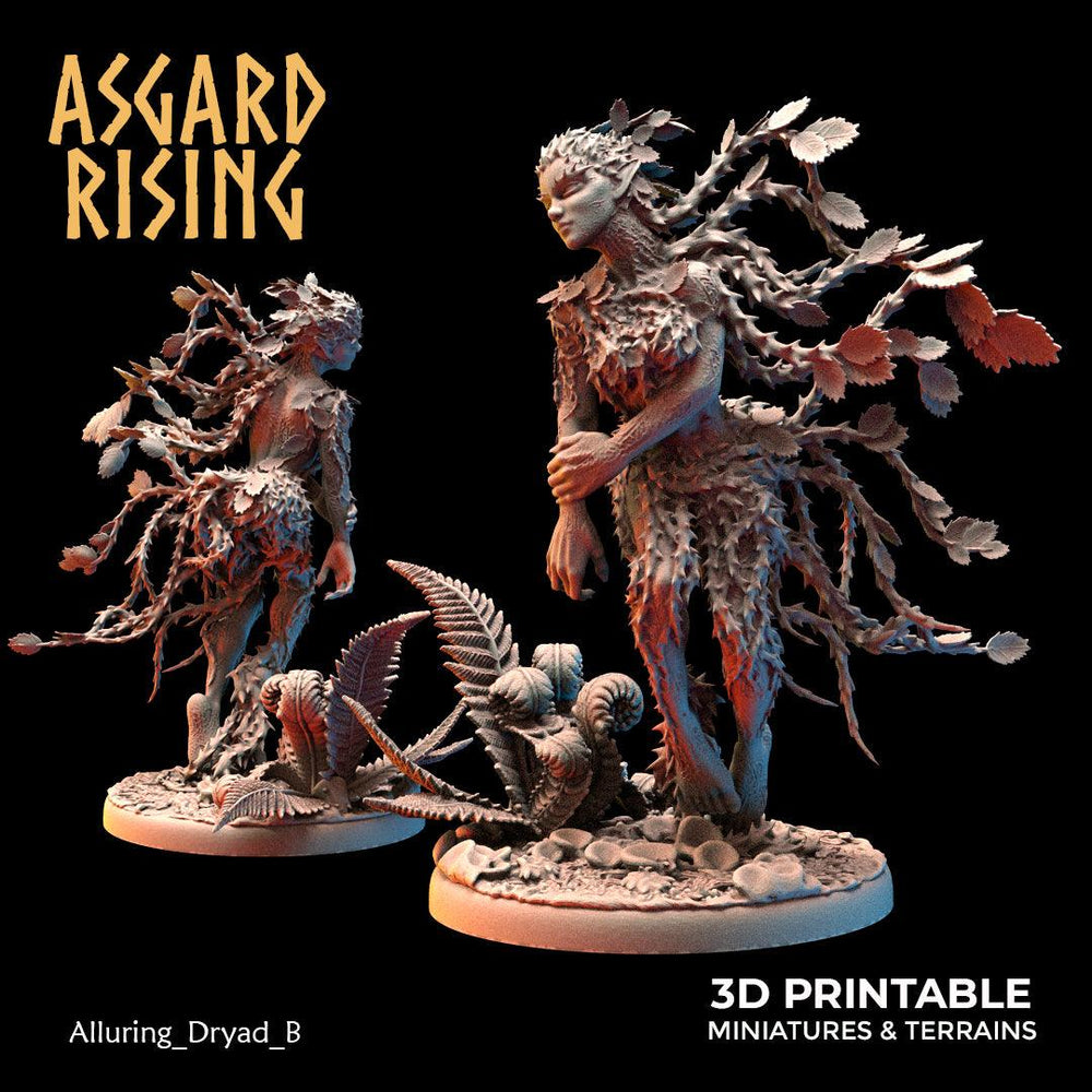 3D Printed Asgard Rising Alluring Dryads 28 32 mm Wargaming DnD (Online Only)