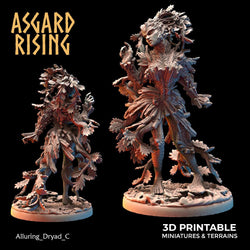 3D Printed Asgard Rising Alluring Dryads 28 32 mm Wargaming DnD (Online Only)