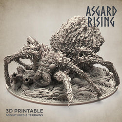 3D Printed Asgard Rising Ancient Spider Queen Gargantuan Model 32mm D&D (Online Only)