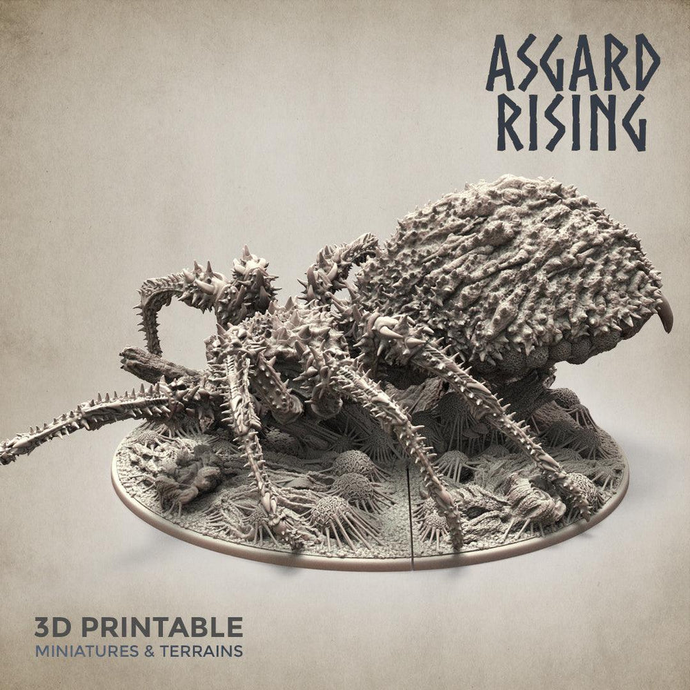 3D Printed Asgard Rising Ancient Spider Queen Gargantuan Model 32mm D&D (Online Only)