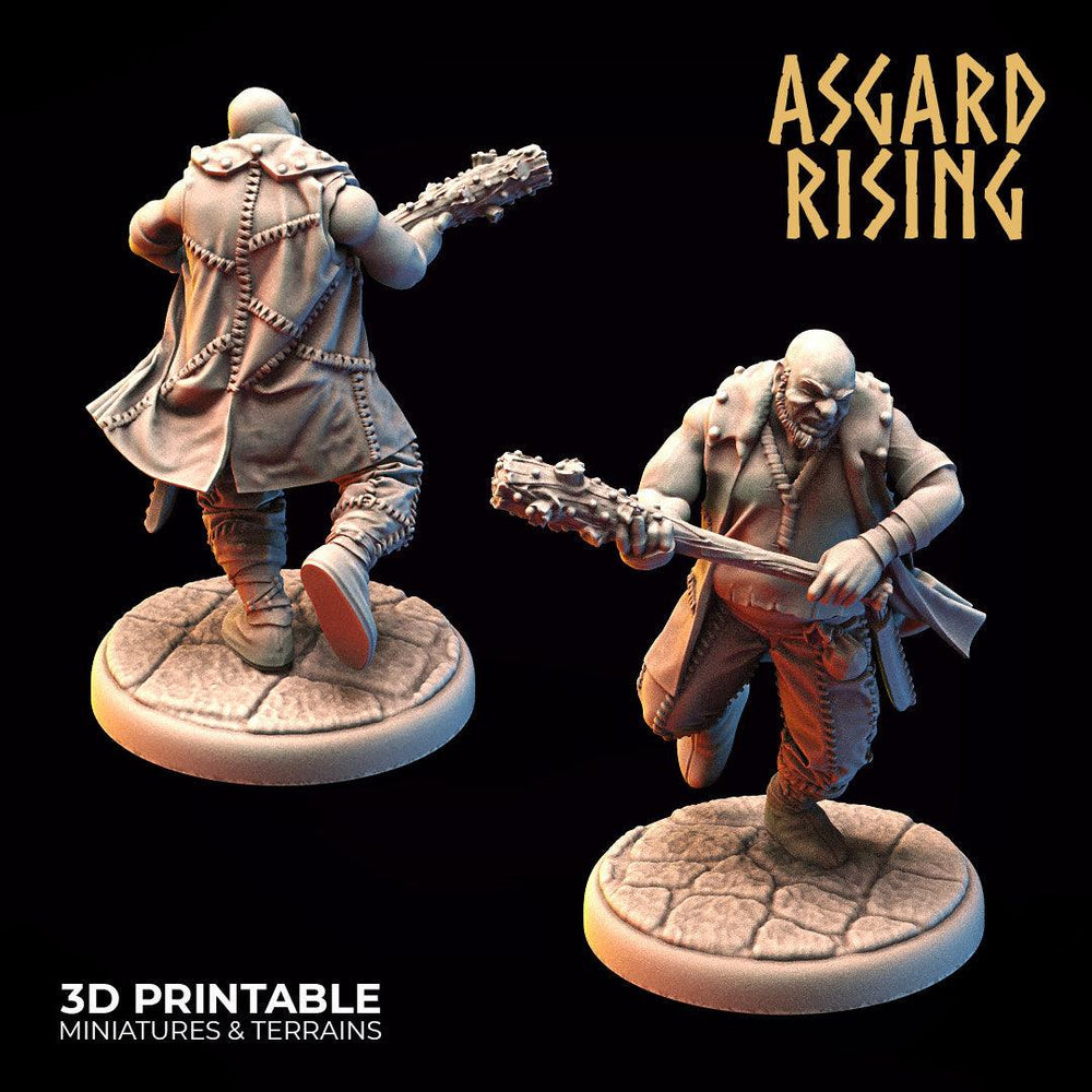 3D Printed Asgard Rising Bandit Outcast Modular Warband 28mm - 32mm Ragnarok D&D (Online Only)