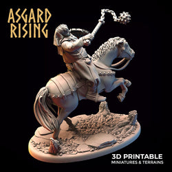 3D Printed Asgard Rising Bandit Riders Deserters Modular Warband 28mm - 32mm (Online Only)