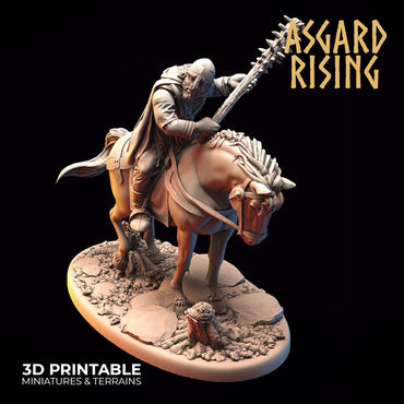 3D Printed Asgard Rising Bandit Riders Deserters Modular Warband 28mm - 32mm (Online Only)