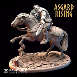 3D Printed Asgard Rising Bandit Riders Outcasts Modular Warband 28mm - 32mm (Online Only)