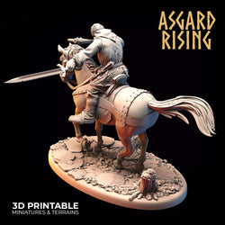 3D Printed Asgard Rising Bandit Riders Outcasts Modular Warband 28mm - 32mm (Online Only)